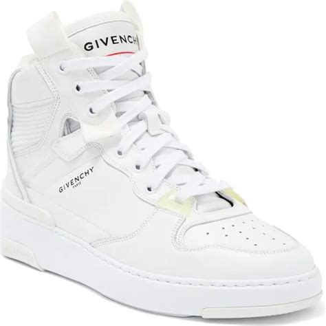 givenchy white sneakers womens|givenchy wing high top sneakers.